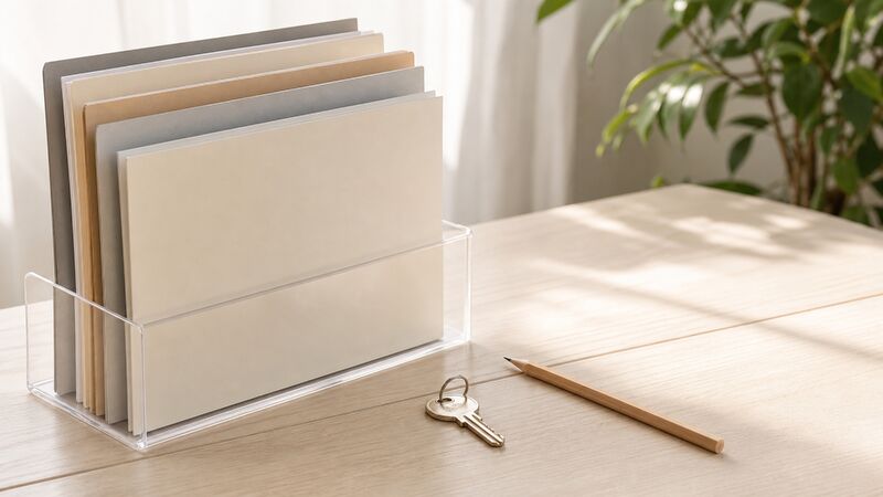住所のつながりを証明できる書類を整理する